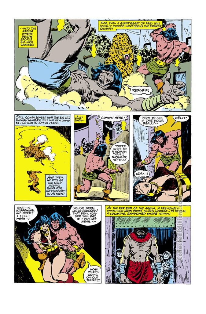 Conan the Barbarian #77, pg. 13; pencils, John Buscema; inks, Ernie Chan, Neftha