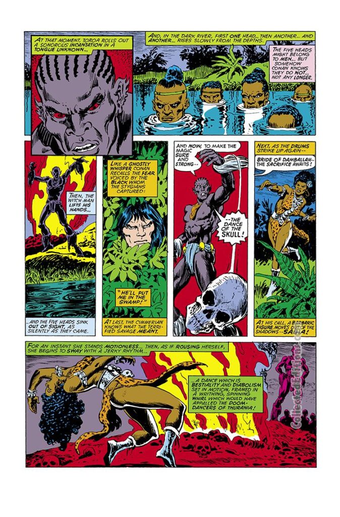 Conan the Barbarian #83, pg. 11; pencils, Howard Chaykin; inks, Ernie Chan