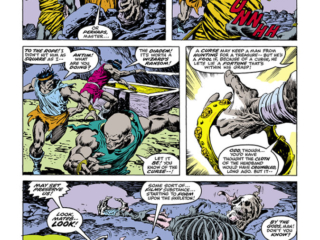 Conan the Barbarian #90, pg. 10; pencils, John Buscema; inks, Ernie Chan Conan the Barbarian #90, pg. 10; pencils, John Buscema; inks, Ernie Chan; Zula