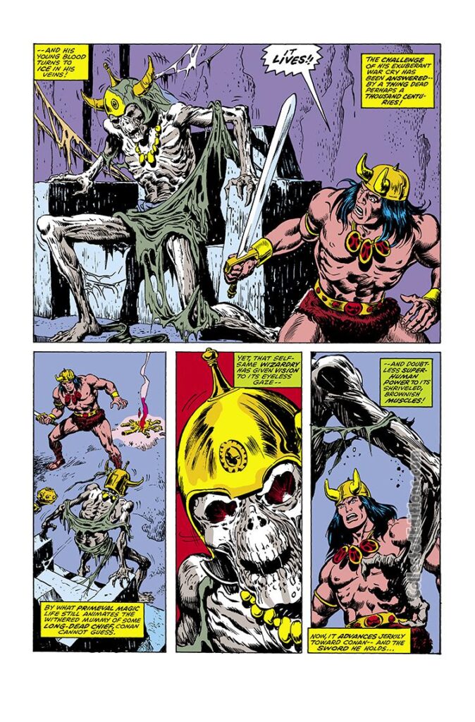 Conan the Barbarian #92, pg. 11; pencils, Sal Buscema; inks, Ernie Chan; Roy Thomas