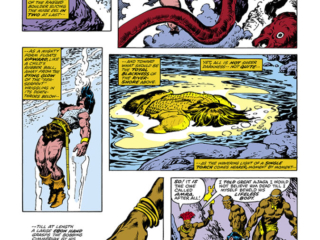 Conan the Barbarian #96, pg. 7; pencils, John Buscema; inks, Ernie Chan Conan the Barbarian #96, pg. 7; pencils, John Buscema; inks, Ernie Chan
