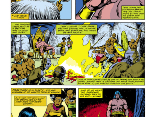 Conan the Barbarian #102, pg. 4; pencils, John Buscema; inks, Ernie Chan Conan the Barbarian #102, pg. 4; pencils, John Buscema; inks, Ernie Chan