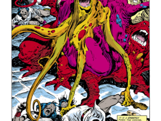 Conan the Barbarian #105, pg. 13; pencils, John Buscema; inks, Ernie Chan Conan the Barbarian #105, pg. 13; pencils, John Buscema; inks, Ernie Chan; Set, giant monster, Robert E. Howard, Lovecraft