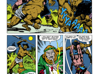 Conan the Barbarian #108, pg. 14; pencils, John Buscema; inks, Ernie Chan Conan the Barbarian #108, pg. 14; pencils, John Buscema; inks, Ernie Chan, Roy Thomas