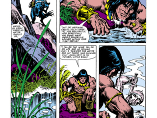 Conan the Barbarian #131, pg. 7; pencils, Gil Kane; inks, Ernie Chan