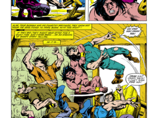 Conan the Barbarian #137, pg. 10; pencils and inks, Alfredo Alcala