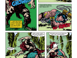 Conan the Barbarian #142, pg. 17; pencils, John Buscema; inks, Ernie Chan
