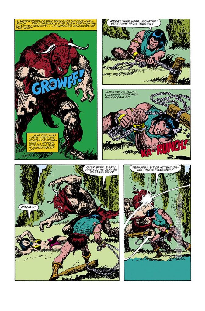 Conan the Barbarian #142, pg. 17; pencils, John Buscema; inks, Ernie Chan