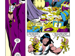 Conan the Barbarian #146, pg. 17; pencils, John Buscema; inks, Bob Camp