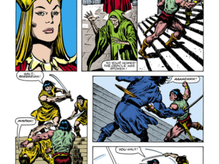 Conan the Barbarian #147, pg. 6; pencils, John Buscema; inks, Ernie Chan