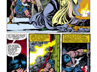 Conan the Barbarian Annual #4, pg. 27; pencils, John Buscema; inks, Ernie Chan Conan the Barbarian Annual #4, pg. 27; pencils, John Buscema; inks, Ernie Chan, Queen Zenobia