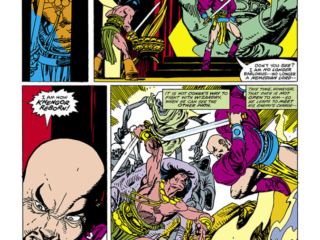 Conan the Barbarian Annual #6, pg. 32; pencils and inks, Gil Kane; King Conan