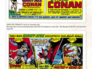 Bonus: Giant-Size Conan house ads, Conan Omnibus