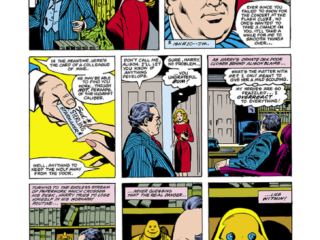 Dazzler #12, pg. 5; pencils, Frank Springer; inks, Vince Colletta Dazzler #12, pg. 5; pencils, Frank Springer; inks, Vince Colletta; Harry Osgood, manager