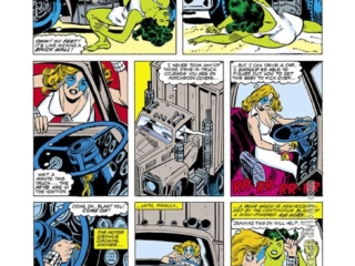 Dazzler #14, pg. 14; pencils, Frank Springer; inks, Vince Colletta Dazzler #14, pg. 14; pencils, Frank Springer; inks, Vince Colletta; She-Hulk team-up, Danny Fingeroth
