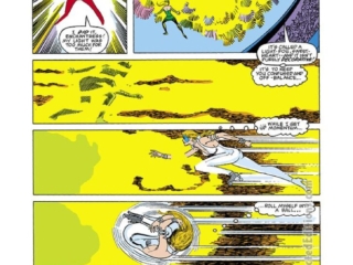 Dazzler #16, pg. 15; pencils, Frank Springer; inks, Vince Colletta Dazzler #16, pg. 15; pencils, Frank Springer; inks, Vince Colletta; Enchantress