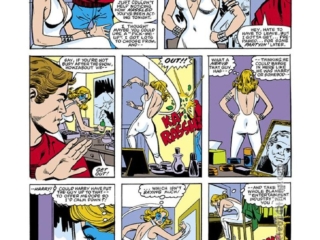 Dazzler #21, pg. 26; pencils, Frank Springer; inks, Vince Colletta Dazzler #21, pg. 26; pencils, Frank Springer; inks, Vince Colletta; Harry