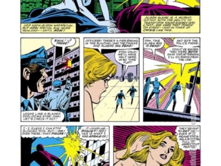 Dazzler #23, pg. 3; pencils, Frank Springer; inks, Vince Colletta Dazzler #23, pg. 3; pencils, Frank Springer; inks, Vince Colletta