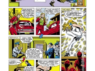 Dazzler #25, pg. 18; pencils, Marc Bright; inks, Danny Bulanadi Dazzler #25, pg. 18; pencils, Marc Bright; inks, Danny Bulanadi