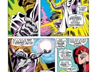 Daredevil #57, pg. 13; pencils, Gene Colan; inks, Syd Shores; Death's Head