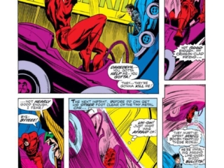 Daredevil #61, pg. 17; pencils, Gene Colan; inks, Syd Shores