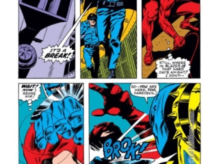 Daredevil #63, pg. 14; pencils, Gene Colan; inks, Syd Shores; Gladiator