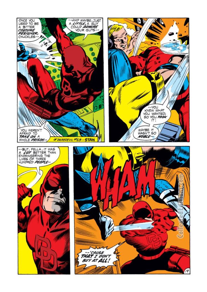 Daredevil #85, pg. 19; pencils, Gene Colan; inks, Syd Shores; Gladiator