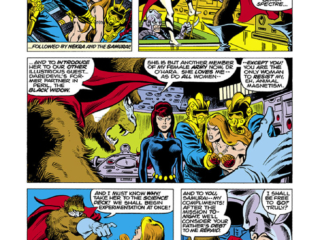 Daredevil #111, pg. 13; pencils, Bob Brown; inks, Jim Mooney