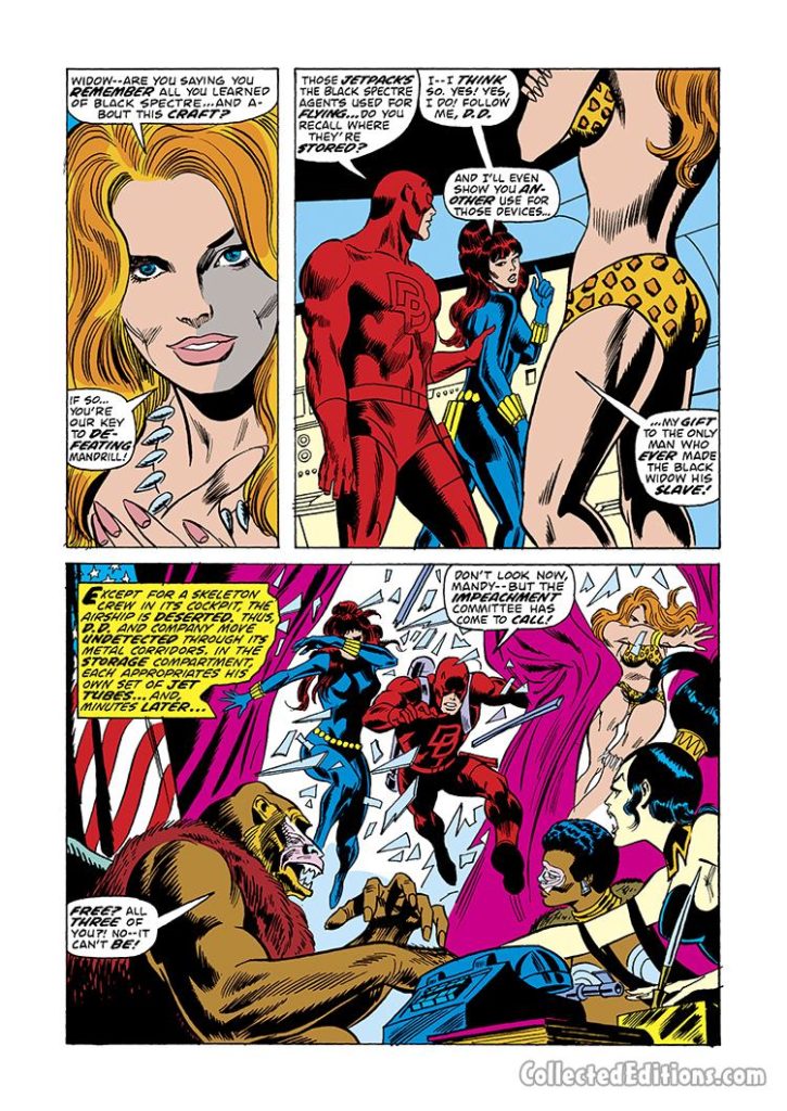 Daredevil #112, pg. 14; pencils, Gene Colan; inks, Frank Giacoia
