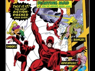Daredevil #139 cover; pencils, Gil Kane; inks, Mike Esposito