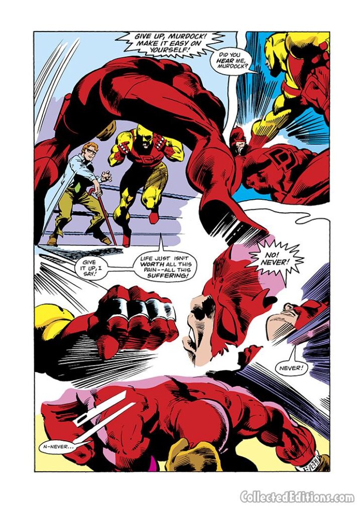 Daredevil #156, pg. 14; pencils, Gene Colan; inks, Klaus Janson
