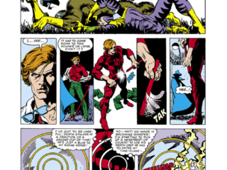 Daredevil #158, pg. 9; pencils, Frank Miller; inks, Klaus Janson; Death-stalker