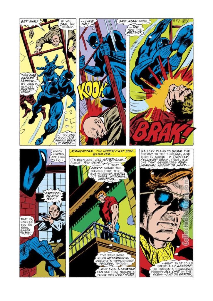 Daredevil Annual #4, pg. 14; pencils, George Tuska; Black Panther