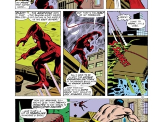 Daredevil Annual #4, pg. 20; pencils, George Tuska; Sub-Mariner/Namor/Black Panther