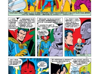 Defenders #11, pg. 3; pencils, Sal Buscema; inks, Frank Bolle