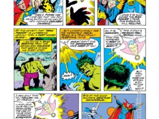 Defenders #15, pg. 5; pencils, Sal Buscema; inks, Klaus Janson