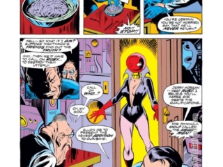 Defenders #32, pg. 5; pencils, Sal Buscema; Ruby Red, the Headmen