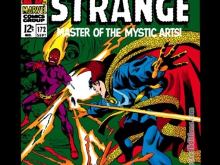 Doctor Strange #172 cover; pencils, Gene Colan; inks, uncredited