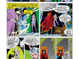 Doctor Strange #1, pg. 2; pencils, Frank Brunner; inks, Dick Giordano; Clea
