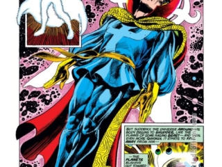 Doctor Strange #4, pg. 17; pencils, Frank Brunner; inks, Dick Giordano