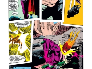 Doctor Strange #8, pg. 18; pencils, Gene Colan; inks, Tom Palmer; Dormammu