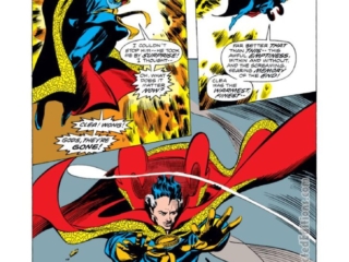 Doctor Strange #13, pg. 3; pencils, Gene Colan; inks, Tom Palmer
