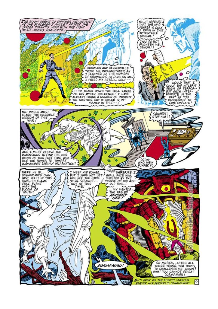 Doctor Strange #51, pg. 6; pencils, Marshall Rogers; inks, Terry Austin