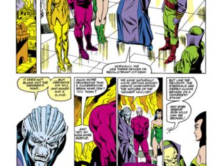 Eternals (1985) #11, pg. 3; pencils, Keith Pollard; Ghaur/Sersi