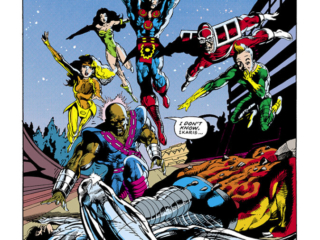 Eternals: The Herod Factor #1, pg. 33; pencils, Mark Texeira; Phastos/Ikaris/Sprite/Sersi