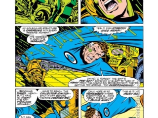 Fantastic Four #197, pg. 5; layouts, Keith Pollard; pencils and inks, Joe Sinnott; Mr. Fantastic, Cosmic Rays