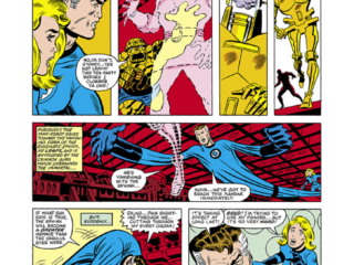 Fantastic Four #208, pg. 4; pencils, Sal Buscema; the Sphinx, Mr. Fantastic