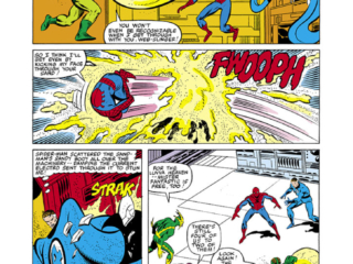 Fantastic Four #218, pg. 13; pencils, John Byrne; inks, Joe Sinnott; vs. Frightful Four