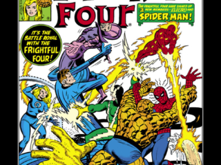 Fantastic Four #218 cover; pencils, Al Milgrom; inks, Joe Sinnott