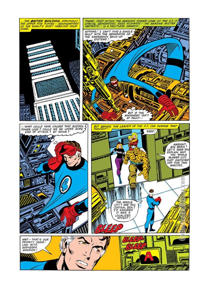 Fantastic Four #220, pg. 7; pencils, John Byrne; inks, Joe Sinnott